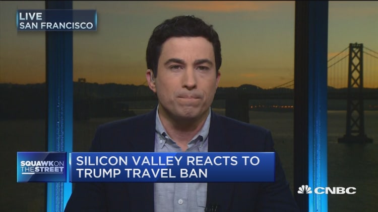 Silicon Valley reacts to Trump travel ban