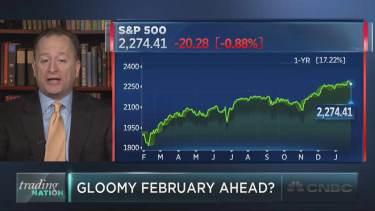Why a gloomy February could be ahead for stocks