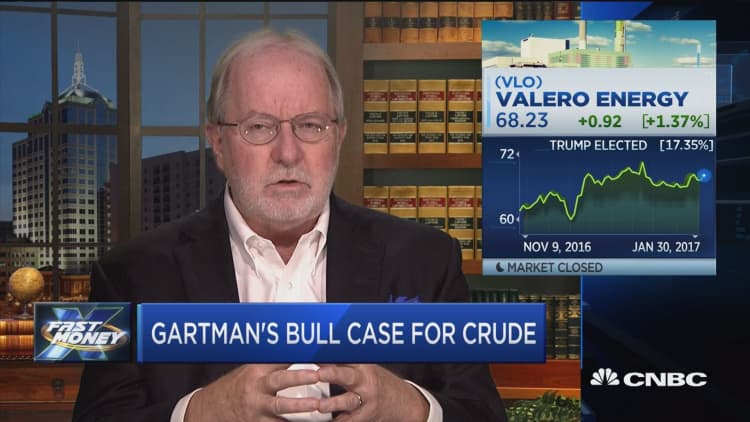 Gartman: Valero will be at advantage over other refiners
