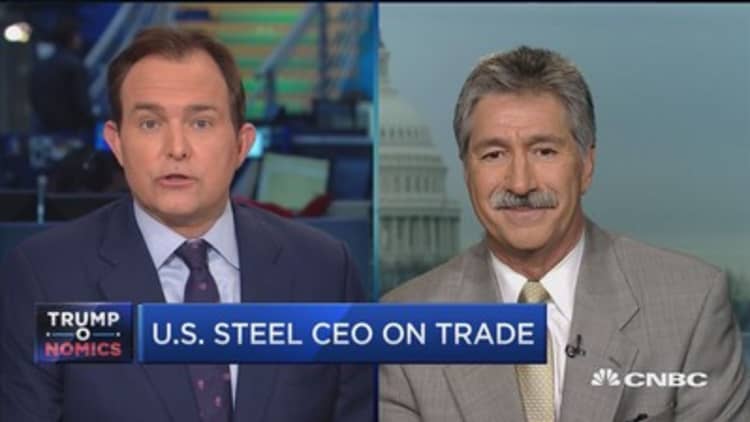 U.S. Steel CEO on job creation