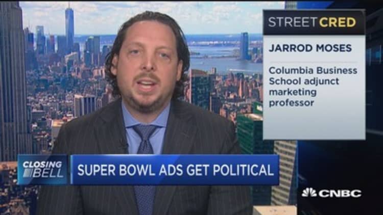 Super Bowl ad gets political?