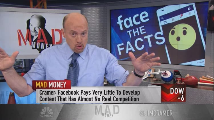 Why Jim Cramer says you are 'nuts' to pass on Facebook