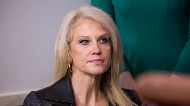 Conway under fire after touting Ivanka Trump brand