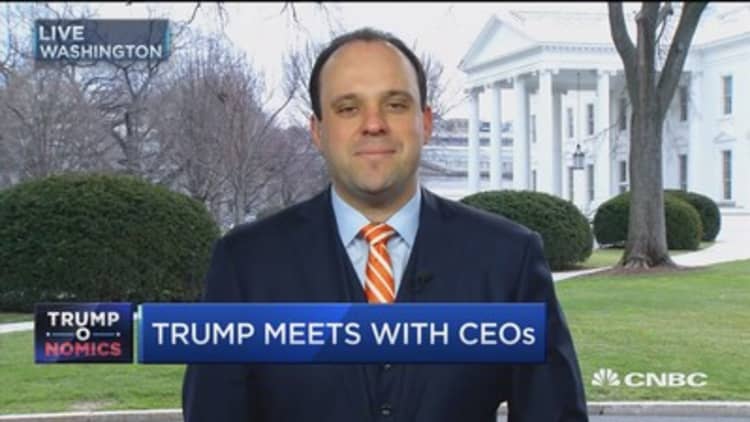 Tax reform, regulations and women in the workforce hot topics at WH CEO meeting