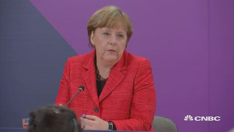 Merkel: Europe will need to stand on its own two feet