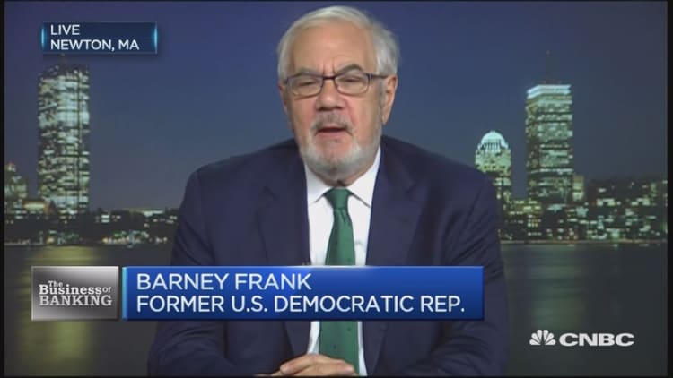 'Of course' Dodd-Frank needs reform: Barney Frank