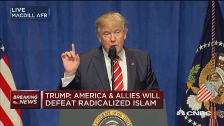 Trump: Isis is on a campaign of genocide across world