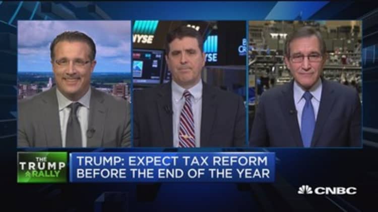 Closing Bell Exchange: Markets projecting tax reform earlier than possible