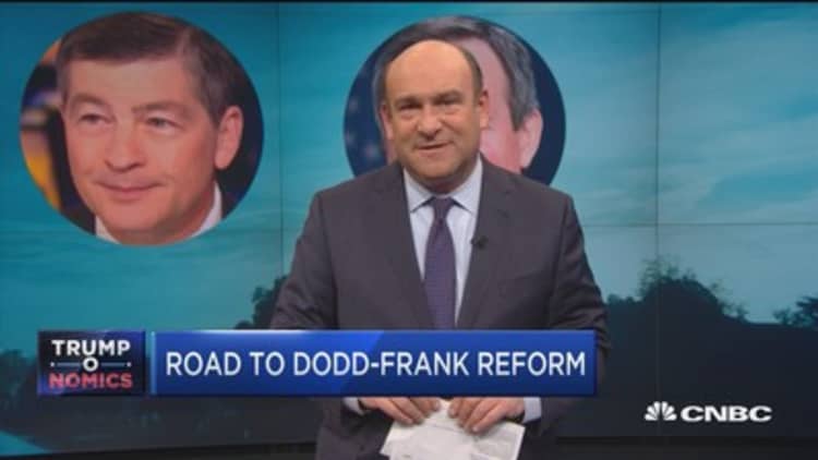 Reforming Dodd-Frank may take longer than expected