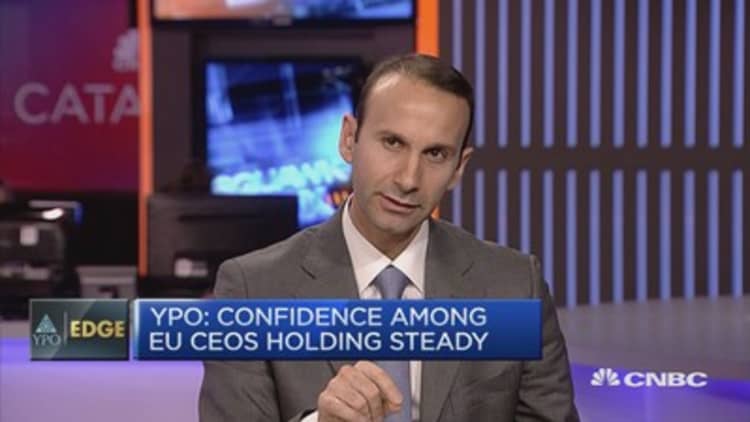 Confidence among EU CEOs holding steady: YPO