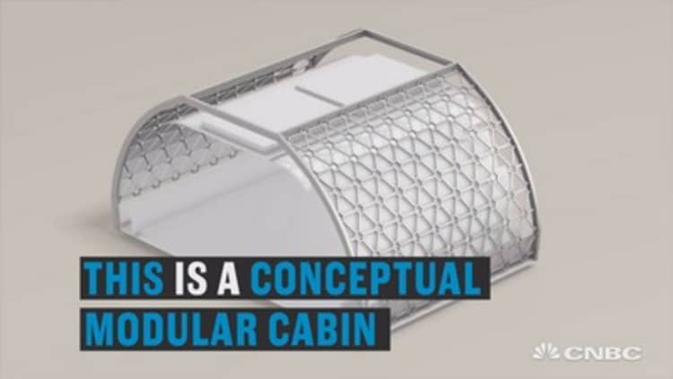 Airplane cabins of the future?