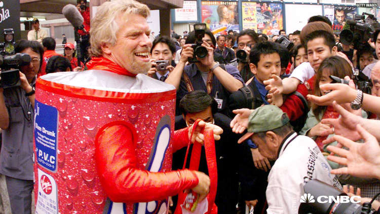 Richard Branson: What I learned when Coke ran me out of business