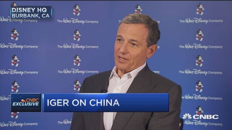 Iger: Trade war with China would be damaging to us