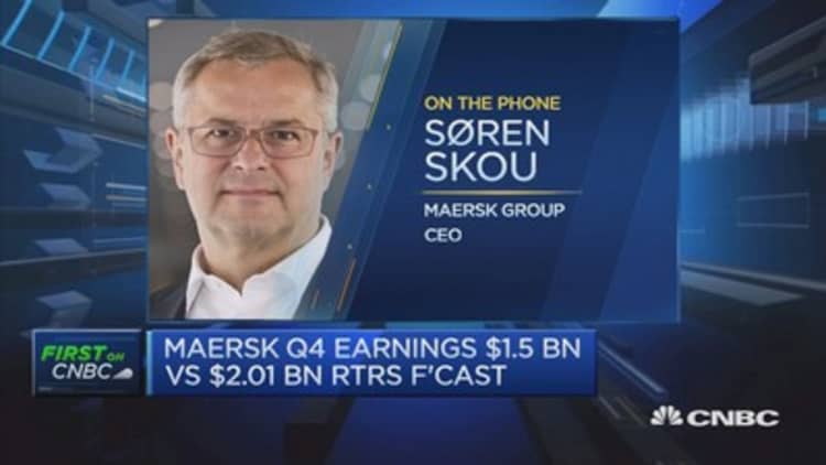 Oil price rise helps disposals: Maersk Group CEO 