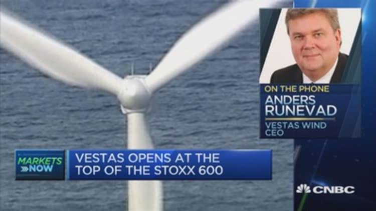 Vestas Wind CEO: Extremely satisfied with 2016 figures