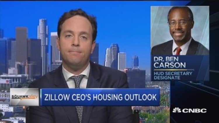 Zillow CEO: We're not forecasting a housing recession