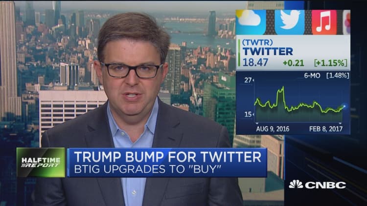 BTIG: Trump giving Twitter a second chance