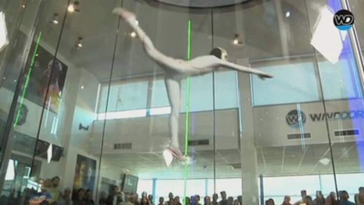 Meet the world’s fastest indoor skydiver