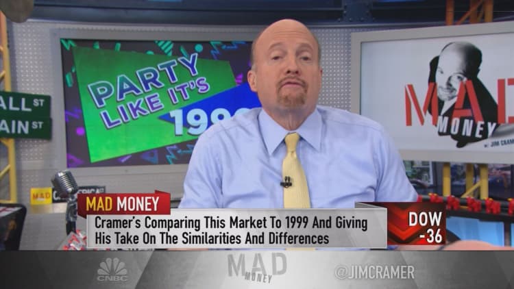 Cramer tests the market to determine if stocks are really overvalued