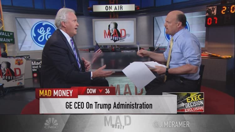 GE CEO Jeff Immelt: I like what Trump is doing so far