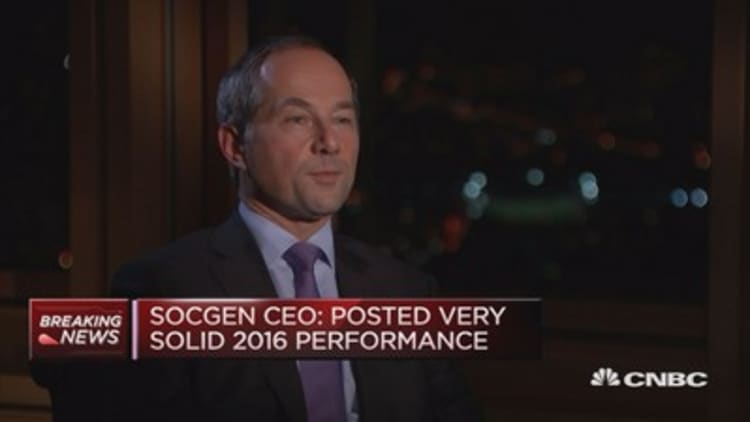 SocGen CEO: Looking to the future with confidence 
