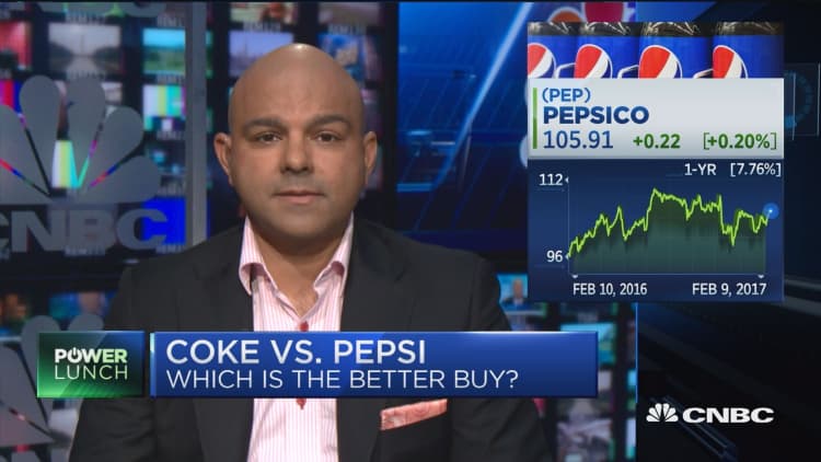 Which is better for investors: Coke or Pepsi?