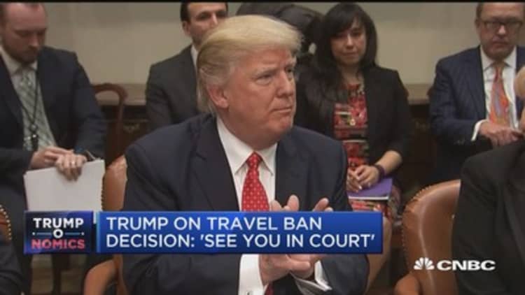 Appeals court refuses to reinstate travel order