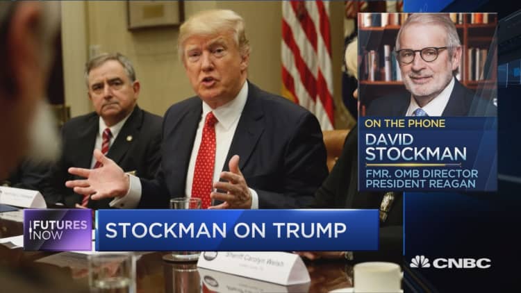 Stockman: Trump is a 'trainwreck'