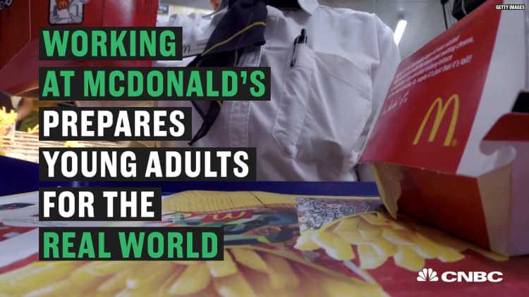 If you dream of becoming a CEO someday, try working at McDonald's