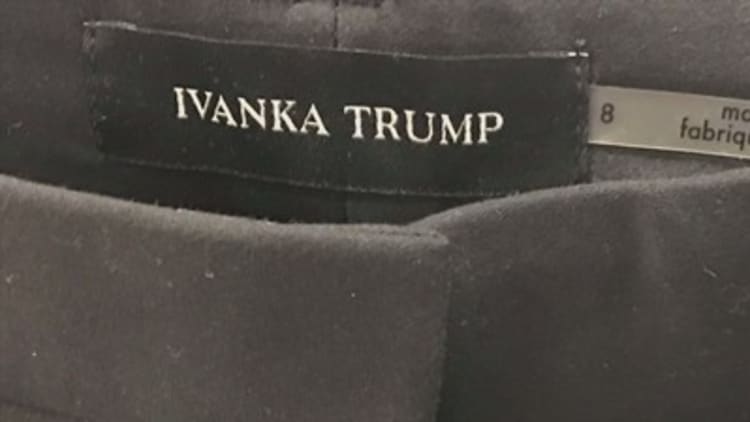 Online sales for Ivanka Trump's line tanking after election