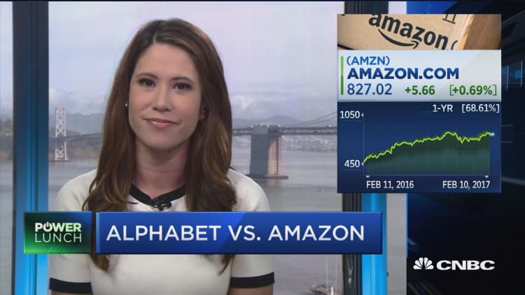 Race to $1,000: Alphabet or Amazon?