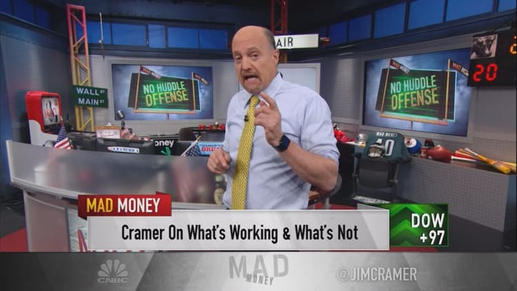 Cramer says couch potatoes are the secret killer of the retail and restaurant industry