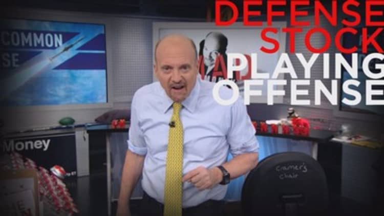 Cramer Remix: The off-the-radar defense play on fire that has roared 48% since the election