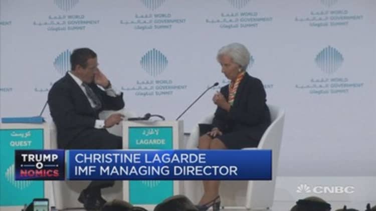 IMF's Lagarde: Reasons to be optimistic about US growth