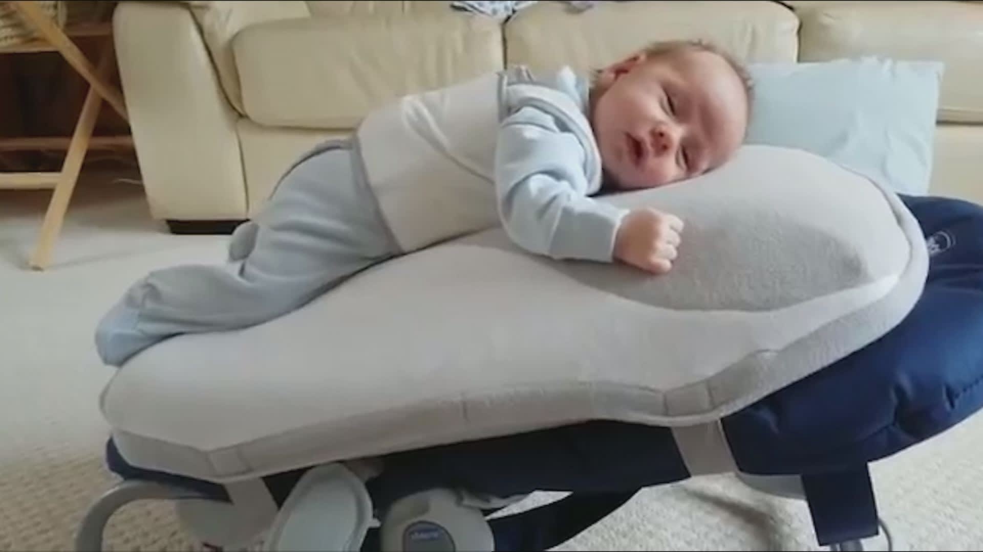 high-tech cushion stops babies from crying