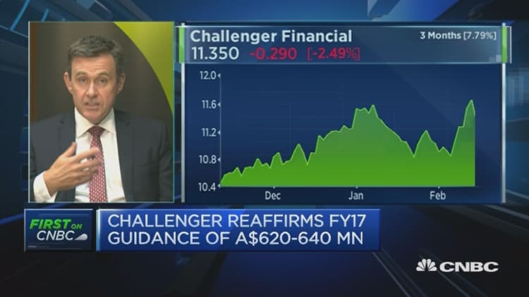 Australians demanding more annuities: Challenger CEO