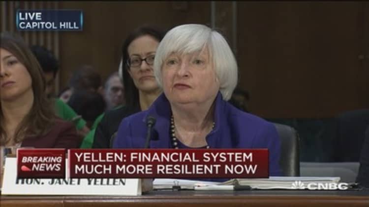 Yellen: US banks generally quite strong relative to their counterparts 