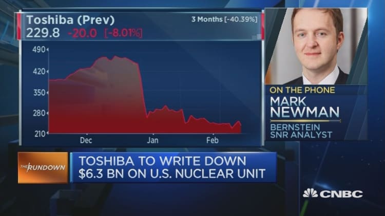 Toshiba in 'financial dire straits': Analyst