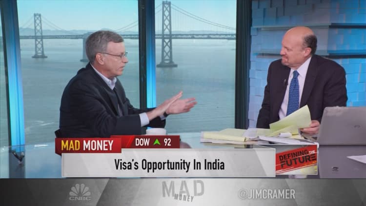 Visa's CEO talks about the global push into digital commerce