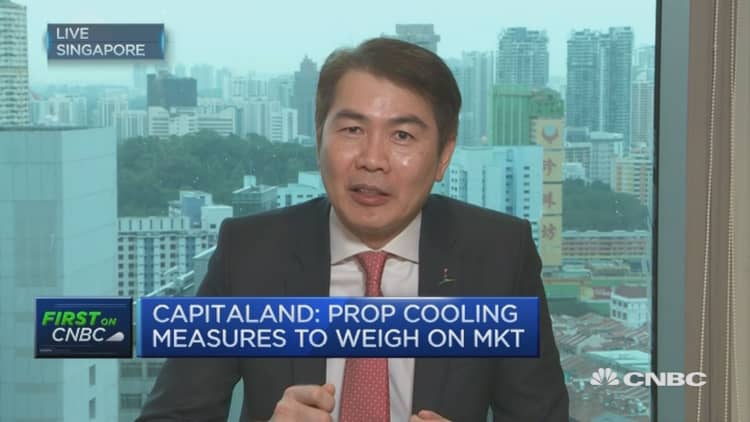 Property cooling in China could weigh on market: CapitaLand