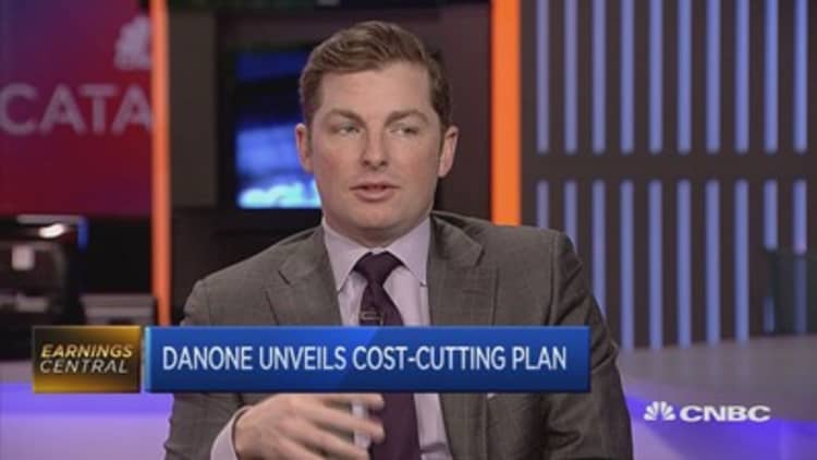 Danone unveils cost-cutting plan