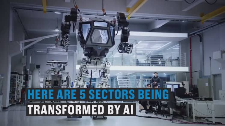 These five industries are being revolutionized by AI