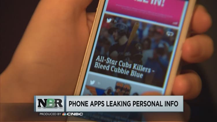 Your smartphone apps may be leaking personal info