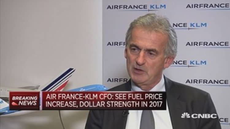 Air France-KLM CFO: Mixed outlook for 2017