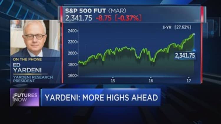 Yardeni: Improving economy is a catalyst for stocks