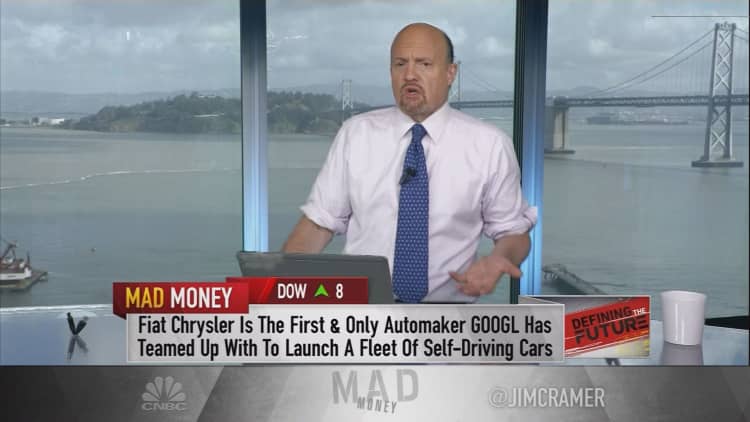 Cramer says he was wrong about what autonomous cars mean to Alphabet's future