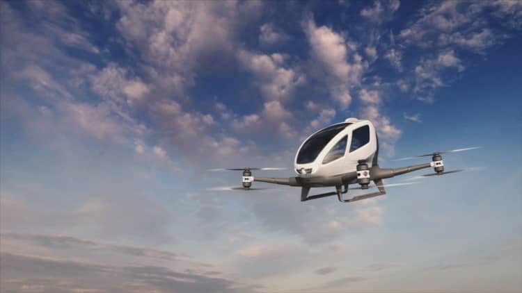 This is Dubai's new flying taxi