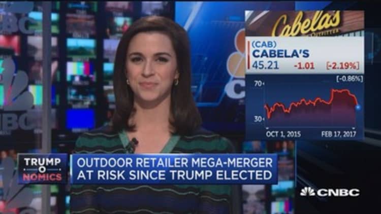 Outdoor retailer mega-merger at risk since Trump elected