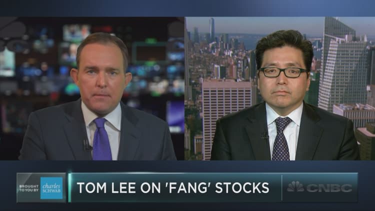 Tom Lee: It’s time to buy ‘FANG’ stocks