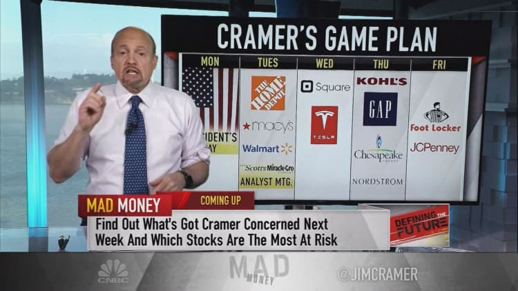 Cramer's game plan: Prep for potential retail blood bath
